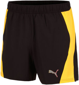 PUMA Ultraweave Velocity 5in Hardloopshorts Heren-Zwart,Oranje - XXL