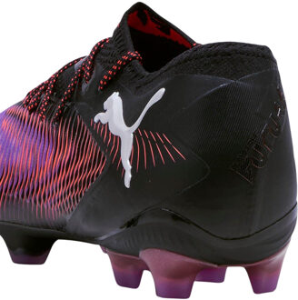 PUMA Unisex Adult Future 8 Ultimate Lage Stevige Grond Voetbalschoenen (Zwart/Rozeachtig) - EU 39/ UK 6