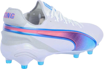 PUMA Unisex Adult King Ultimate Stevige Grond Voetbalschoenen (Wit) - maat