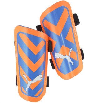 PUMA Unisex adult ultra light dual straps voetbalscheenbeschermers Blauw - XL