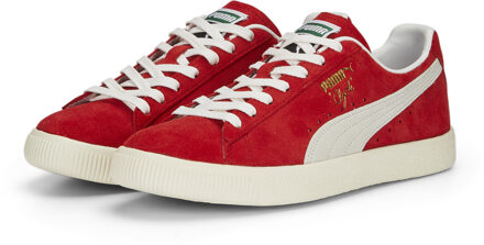 PUMA Unisex Clyde OG Sneakers Rood