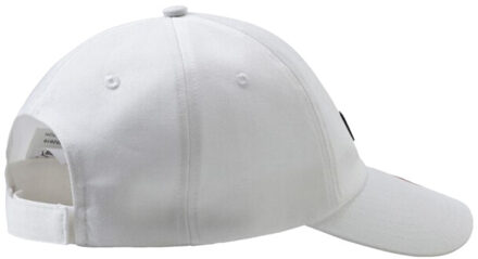 PUMA Unisex essentiële grote kat baseballpet voor volwassenen - maat One size Wit