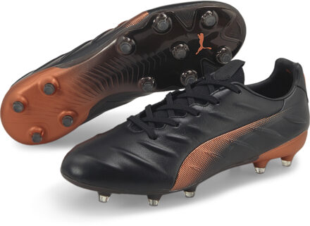 PUMA Unisex KING Platinum 21 FG/AG Voetbalschoenen - maat EU 39/ UK 6 Zwart