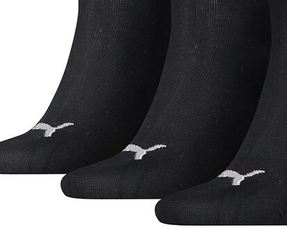 PUMA Unisex Kwartaaltraining voor volwassenen (Pakket van 3) (Zwart) - maat EU 46 - 48