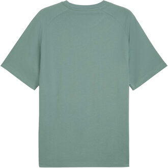 PUMA Unisex Sport T-shirt voor volwassenen (Groen) - maat