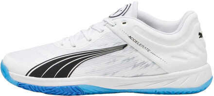 PUMA Unisex Volwassen Accelerate Turbo Sneakers (Wit/Blauw) - maat EU 38 / UK 5