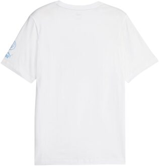 PUMA Unisex Volwassen Ftbl core Manchester City FC T-Shirt (Wit) - maat M