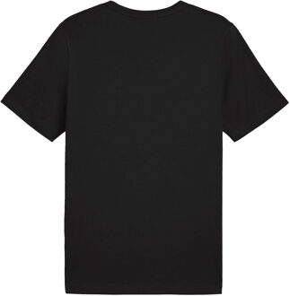 PUMA Unisex Volwassenen Class Graphic Print T-Shirt (Zwart) - maat XL