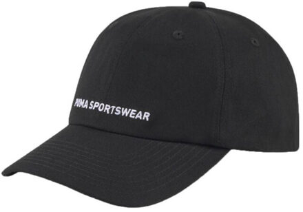 PUMA Unisex volwassenen sportkleding baseball cap Zwart - One size