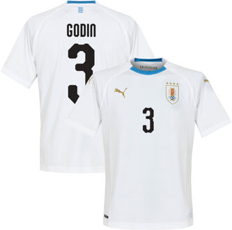 PUMA Uruguay Shirt Uit 2018-2019 + Godin 3 (Fan Style)
