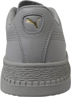 PUMA Utility Leather Grey Low Lace Up Damestrainers 370982 02 - maat EU 36.5 / UK 3.5 Grijs