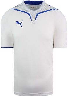 PUMA V-Konstrukt Korte Mouw Crew Neck Wit Heren Voetbal Top 700591 31