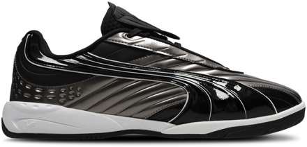PUMA V-s2 Goalgetter Sneakers Heren - Zilver - Maat 44.5 - Leer Silver