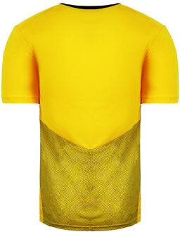 PUMA V5.08 Korte Mouw Shirt V-Hals Geel Heren Voetbal Top 700471 07 - maat XL