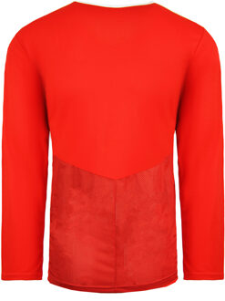 PUMA V5.08 Lange Mouw Shirt V-Hals Rood Heren Voetbal Top 700472 01 - maat L