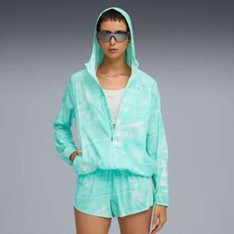 PUMA Velocity AOP Woven Hardloopjas Dames groen - L