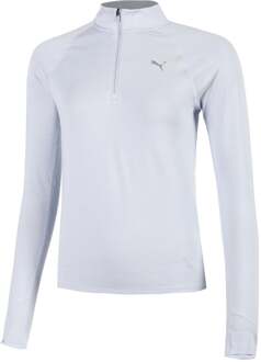 PUMA Velocity Cloudspun 1/4 Zip Hardloopshirt Dames-Blauw - XS,S,M,L,XL