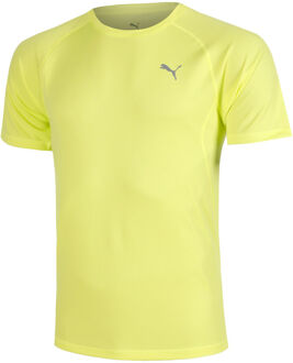 PUMA Velocity Hardloopshirt Heren-Geel - S