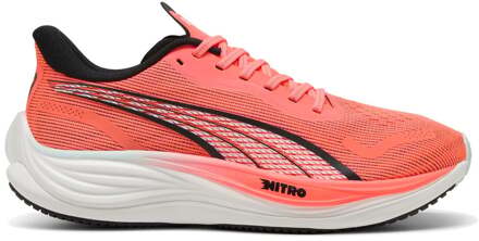 PUMA Velocity Nitro 3 Neutrale Schoen Heren-Rood,Zwart - 40.5