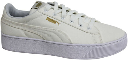 PUMA Vikky Platform CV Lace Up Off White Damestrainers 365603 01 P3B Wit