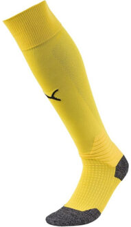PUMA Volwassen uniseks liga core voetbalsokken Geel - 39-42
