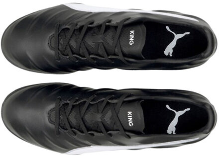 PUMA Volwassen unisex king pro 21 lederen voetbalschoenen Paars - 39