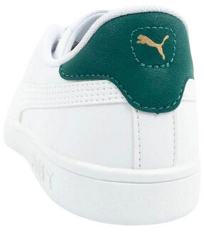 PUMA Volwassen unisex smash 3.0 leren trainers - maat 45,5 Wit