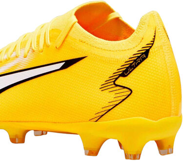PUMA Volwassen unisex Ultra Match voetbalschoenen (Blazing Yellow/Puma Black/Puma White) Geel