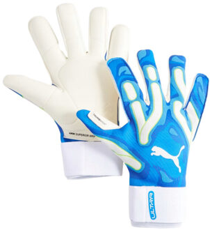 PUMA Volwassen unisex ultra ultimate hybrid keepershandschoenen Blauw - 10+