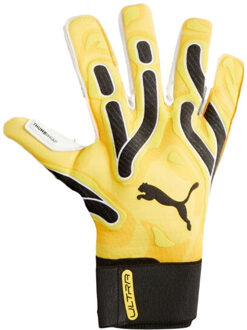 PUMA Volwassen unisex ultra ultimate hybrid keepershandschoenen Geel - 10