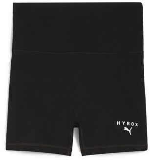 PUMA w x hyrox shapeluxe 3i tight short training short dames - Zwart - L