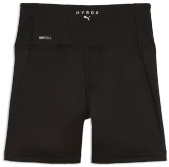 PUMA w x hyrox tad ess short tight korte trainingslegging dames - Zwart - M