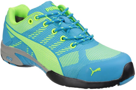 Puma Werkschoenen Dames Celerity Knit Blauw Laag S1P