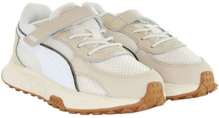 PUMA Wild Rider Futurism AC Kinderschoenen Off White - maat EU 27 / UK 9 Gebroken wit