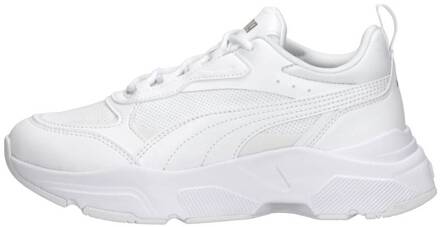 PUMA Witte Vrijetijdssneakers voor Vrouwen Puma , White , Dames - 40 Eu,36 Eu,37 Eu,38 Eu,41 EU