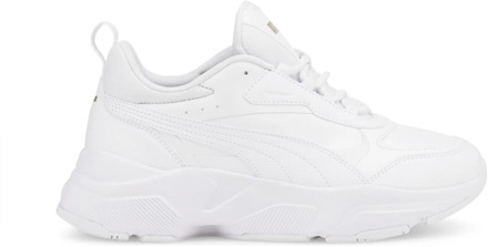 PUMA Witte Vrijetijdssneakers voor Vrouwen Puma , White , Dames - 40 Eu,36 Eu,37 Eu,38 Eu,41 EU