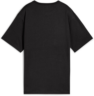PUMA Women's Puma Class Relaxed T-Shirt in Black Zwart - S
