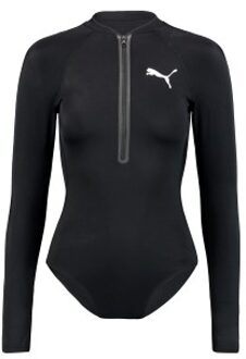 PUMA Women Swim Surf Suit Zwart - X-Small,Small,Medium,Large,X-Large