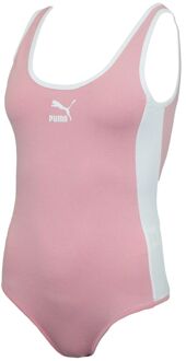 PUMA Womens Classics T7 Bodysuit Tanktop Roze 579931 44 - S