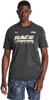 PUMA X A$ap T-shirts Heren - Zwart - Maat S - Katoen Jersey Black