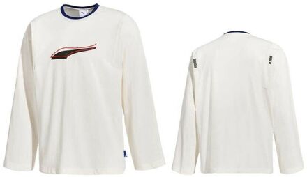 PUMA x Ader Error Lange Mouw T-shirt Tee Top Crème Heren 578491 80 - maat