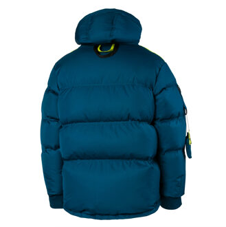 PUMA x Ader Fout Down Pufferjas met capuchon Blauw - Heren - 2XS