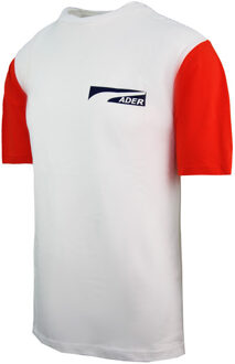 PUMA x Ader Tee Korte Mouw Crew Neck Wit Oranje Heren T-shirt 576950 02