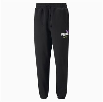 PUMA x Butter Goods Zwart Stretch Taille Heren Track Broek 532443 01 - XL
