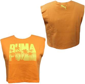 PUMA x Fenty Oranje Gewaad Top - Dames - maat EU 38 / UK 10