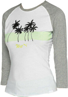 PUMA x Fenty Wit Raglan T-shirt - Dames - EU 42 / UK 8