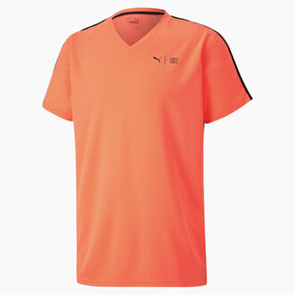 PUMA x First Mile Heren Training T-shirt Taped Gym Hardlooptop 519021 03 Oranje