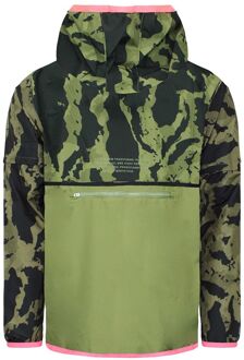 PUMA x First Mile Heren Zwart/Groen 2in Woven Jacket - L