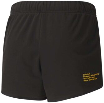 PUMA x Gold's Gym 3" Korte Broek - Dames Zwart - M