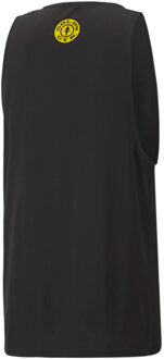 PUMA x Gold's Gym Logo Tank Top - Heren Zwart - M